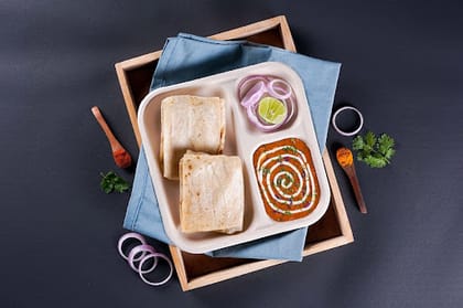 Dal Makhani & Rumali Roti Lunchbox