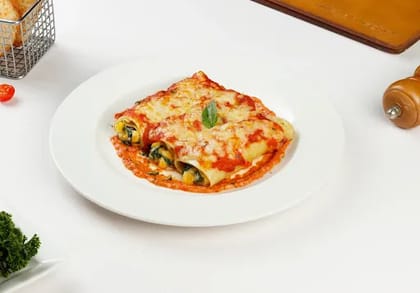 Corn Spinach Cannelloni