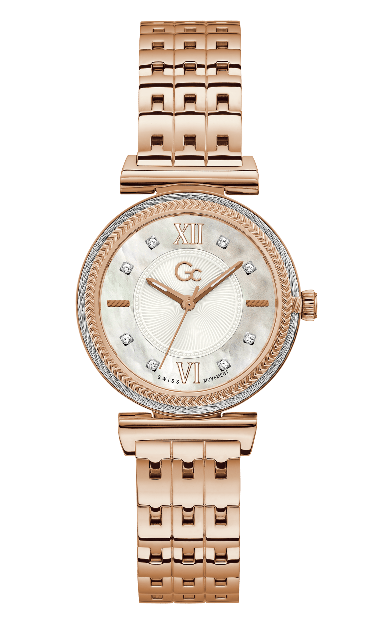 GC White Dial Quartz Analog Women Watch - Y88002L1MF-White