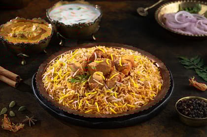 Mutton Dum Hyderabadi Biryani