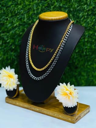 Trendy Gold & Silver Combo-Free Size