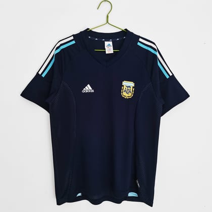 Argentina 2002 Away Retro Jersey-L