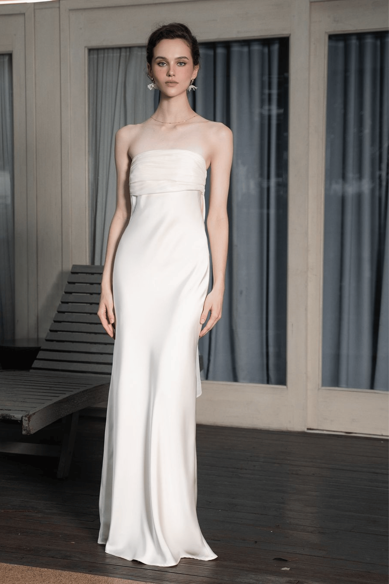 Rachel Dress-White / XXS