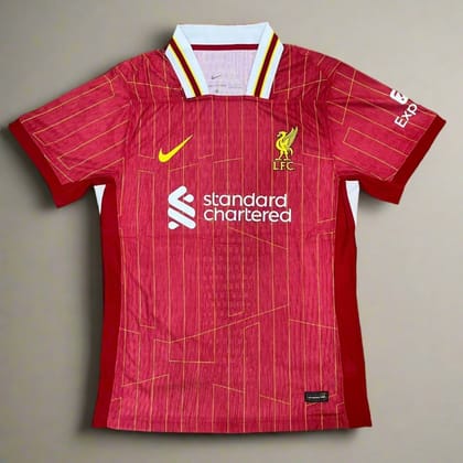 Liverpool Football Jersey Home 24 25 Season PLAYER VERSION-S