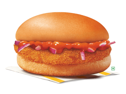   Korean McAloo Tikki Burger