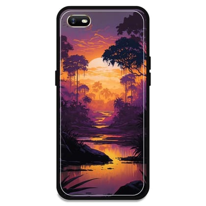 Mountains & The River - Glossy Metal Silicone Case For Oppo Models-Oppo A1K