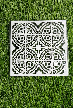 Zentangle 2 Stencil - 6*6 inch