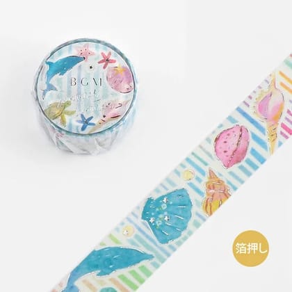 BGM Washi Tape- Ocean Treasure