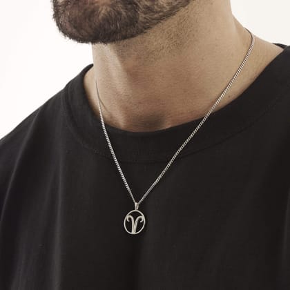 ARIES (SILVER) Pendant+ Chain
