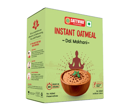 Sattviko Instant Oatmeal Dal Makhani Flavour
