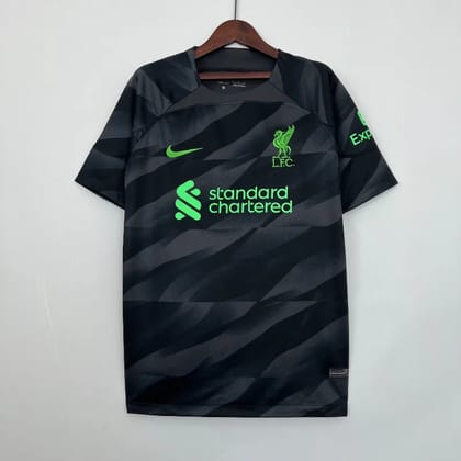 Liverpool Black Goal Keeper Jersey 23 24 Season-S