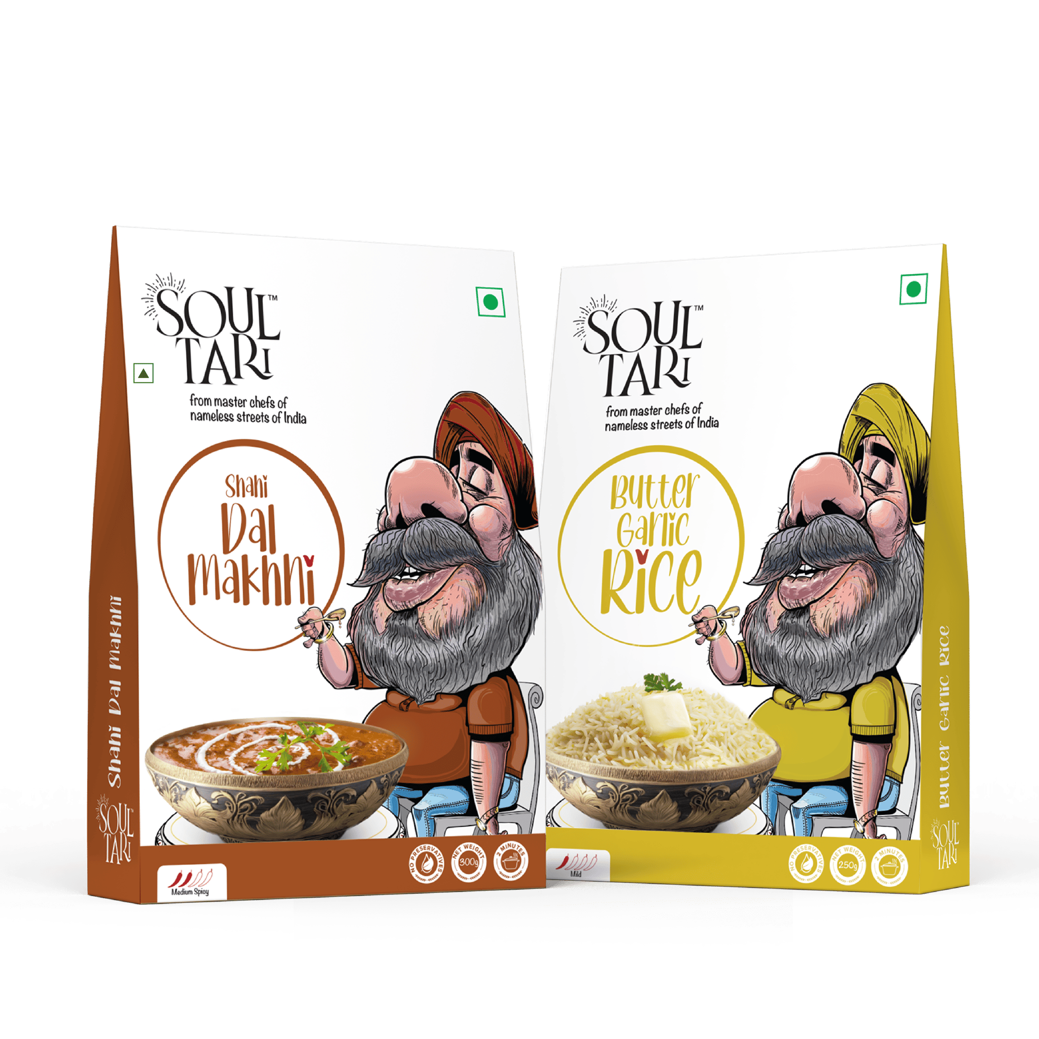 Shahi Dal Makhni + Butter Garlic Rice-300gm + 250gm