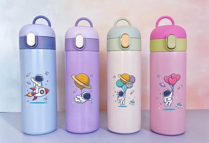 Pastel Vacuum Cup | Pastel Bottle | Space Bottle (1pc)-Green