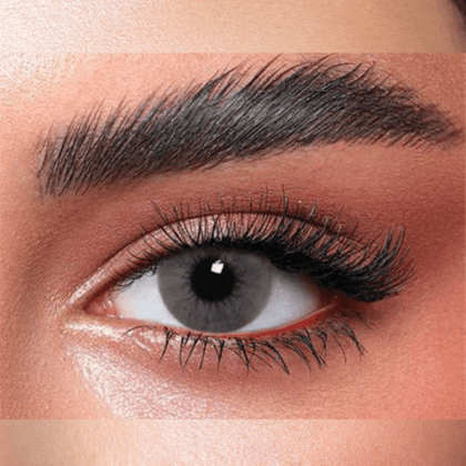 Bella Monthly Diamond Collection Grey Shadow (2 Lens/Box)-Plano/Zero Power