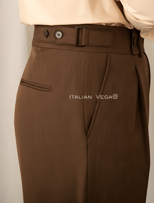 Brown Oxford Gurkha Trouser by Italian Vega®-28