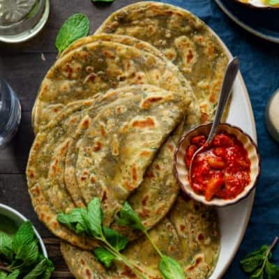 Pudina Paratha