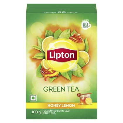 Lipton Honey Lemon Green Tea, 100 Gram