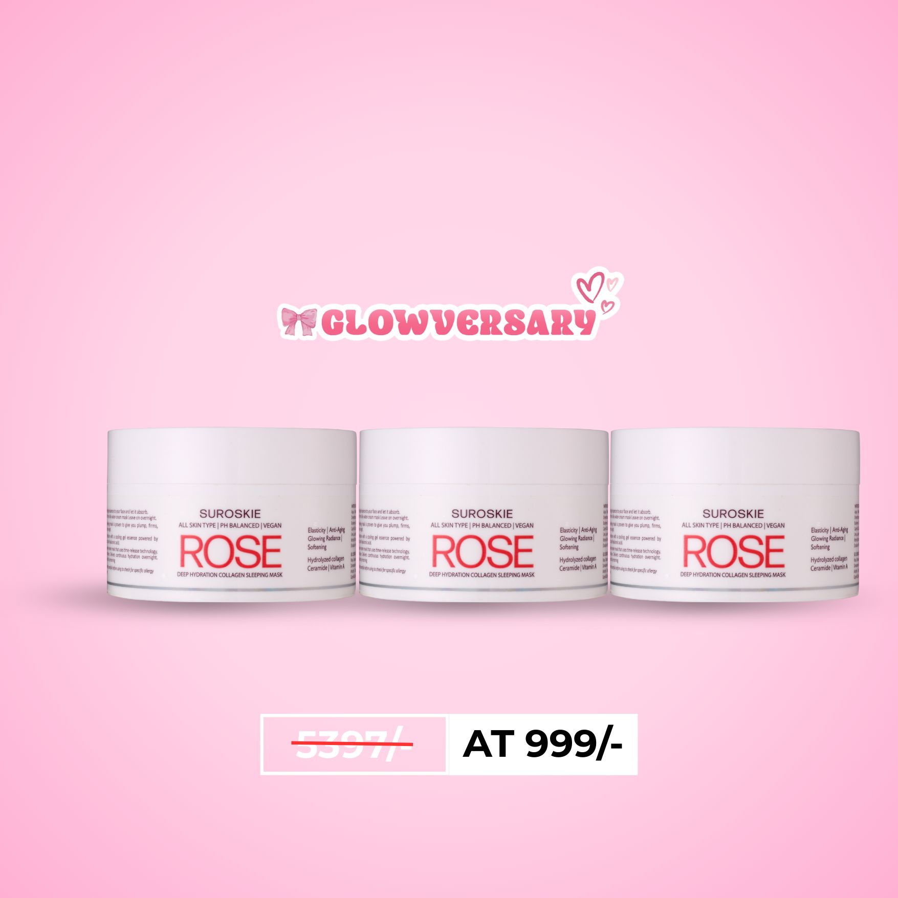 3 Sleeping Mask At ₹999