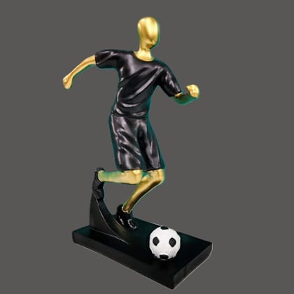 The Game of Art - Football Players Style 1-Black / H: 11 | L: 3.5 | W: 5 ( Inch)