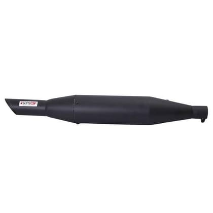 Red Rooster Black Exhaust for  All  Royal Enfield Motorcycle-Black