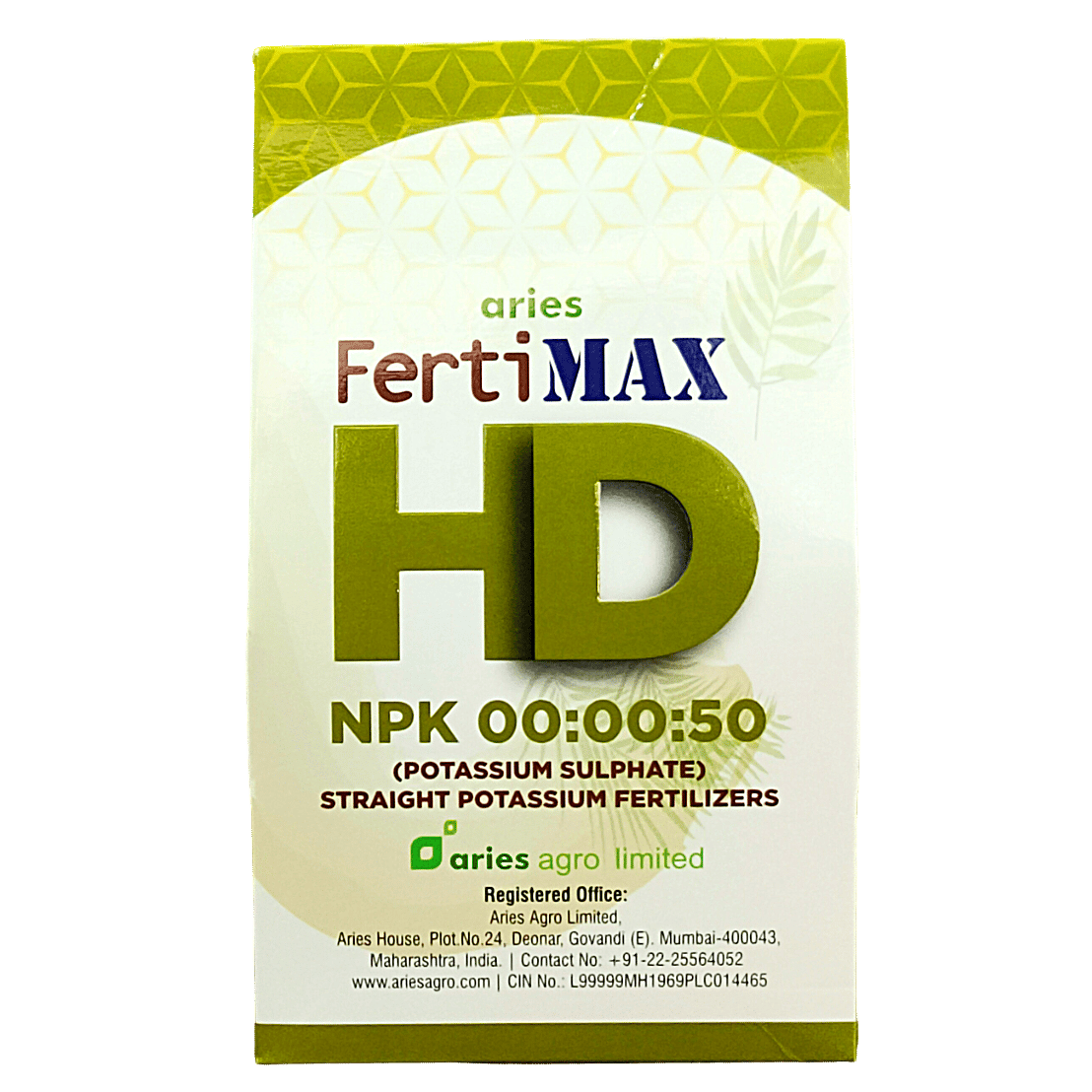 Aries FertiMax HD NPK 00:00:50 Fertilizer (Dose - 200gm/acre)-400gm