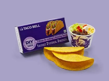 DIY Crunchy Taco Supreme Non Veg