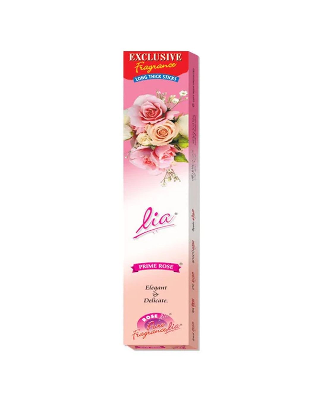 Lia Agarbatti Pack of 3-Prime Rose / 107 g x 3 Packs