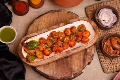 Mushroom Tikka [ 12 Peices ]