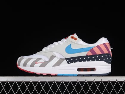 Parra x Air Max 1 Pure Platinum - White-Euro 41