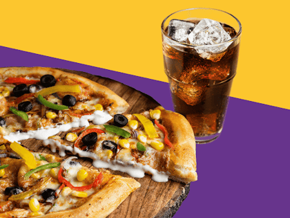 Farmville Pizza + Coke Combo