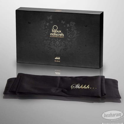 Bijoux Indiscrets - Shhh.. Satin Blindfold-Default
