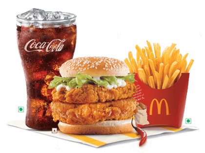 EVM McSpicy Chicken® Double patty Burger