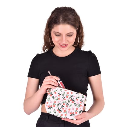 Mandarin Garden Clutch Pouch