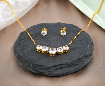 Unique CZ Stones Set
