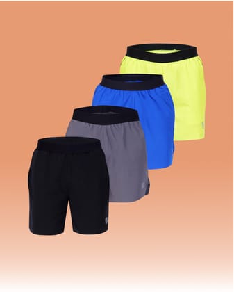 Active Shorts - Pack of 4-L
