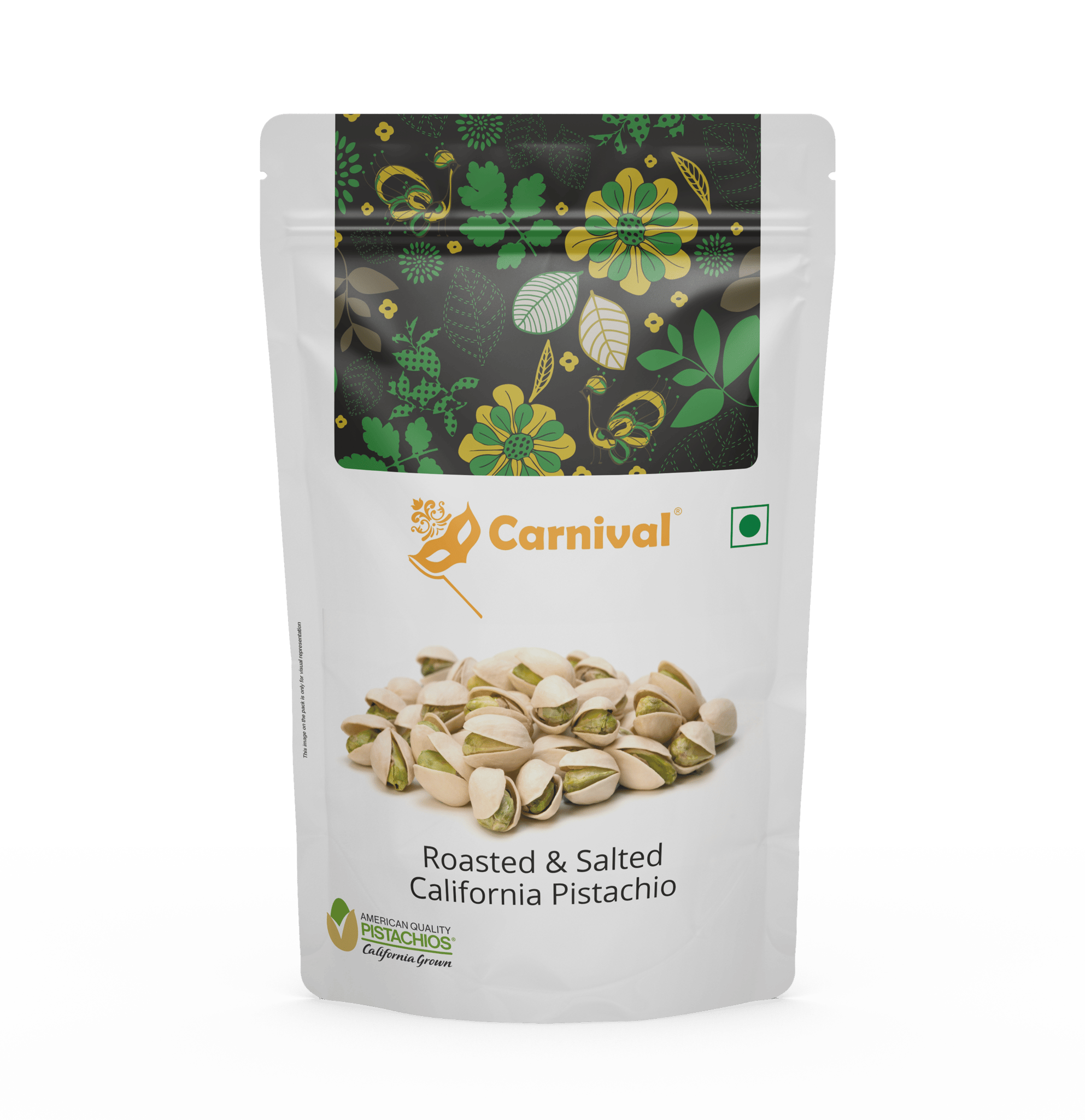 Carnival Roasted and Salted California Pistachios 250g