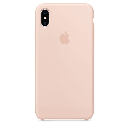 iPhone Original Silicone Case - Pink Sand-iPhone XS Max