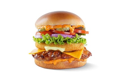 Cheese Blast Chickenator Burger