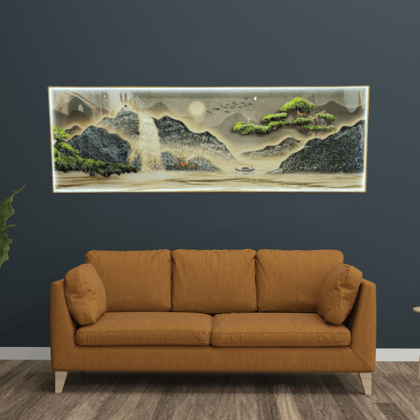 Luxury LED Wall Painting Style 15-H: 24 | L: 72 (Inch)