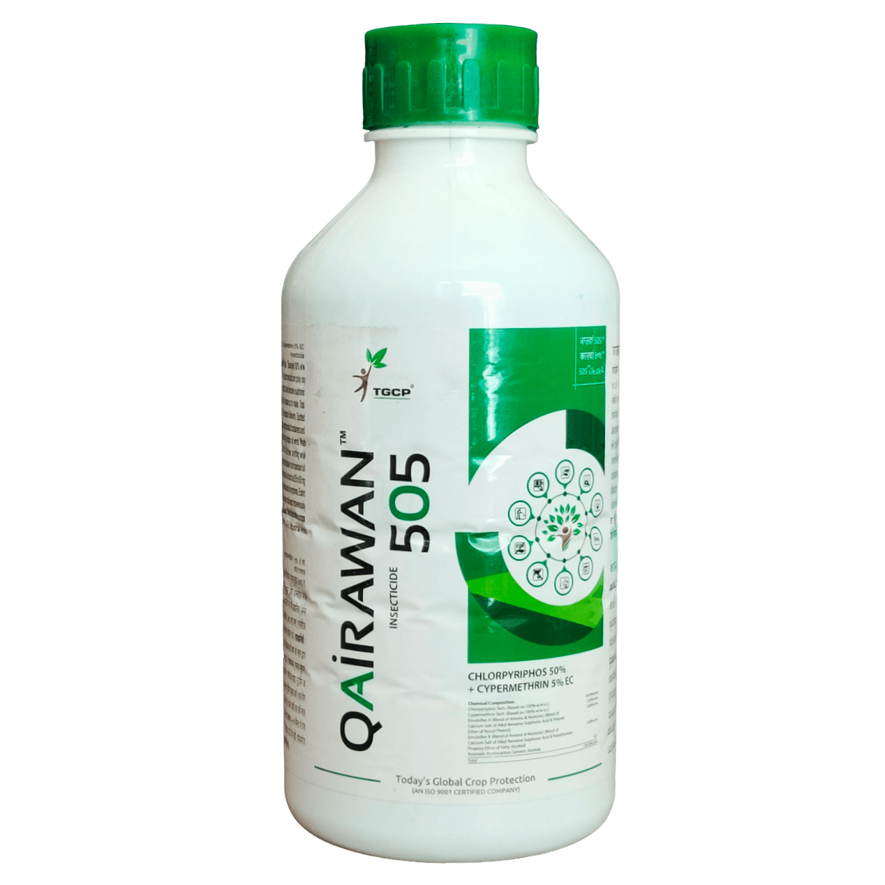 Qairawan (Chlorpyrifos 50% + Cypermethrin 5% EC) Insecticide-1liter
