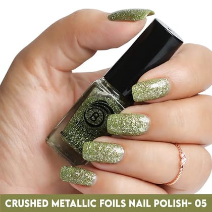 CRUSHED METALLIC FOIL NAIL POLISH- 05