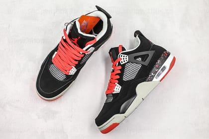 Drake OVO x Air Jordan 4 AJ4 Retro - Splatter-Euro 41