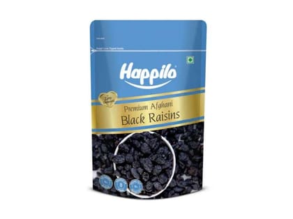 Happilo Premium Black Raisins with seed 250g 