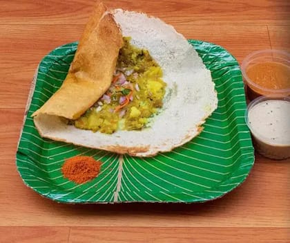 Rava Onion Masala Dosa