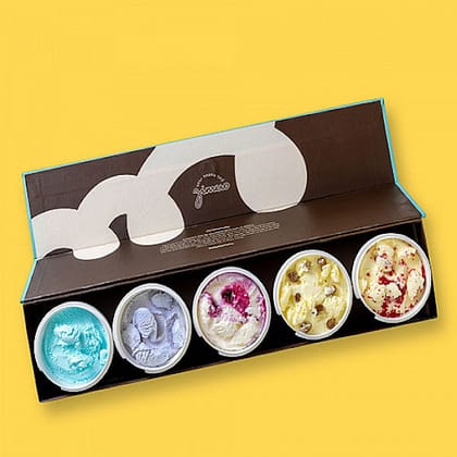 5 Flavours Trial Pack Ice Cream
