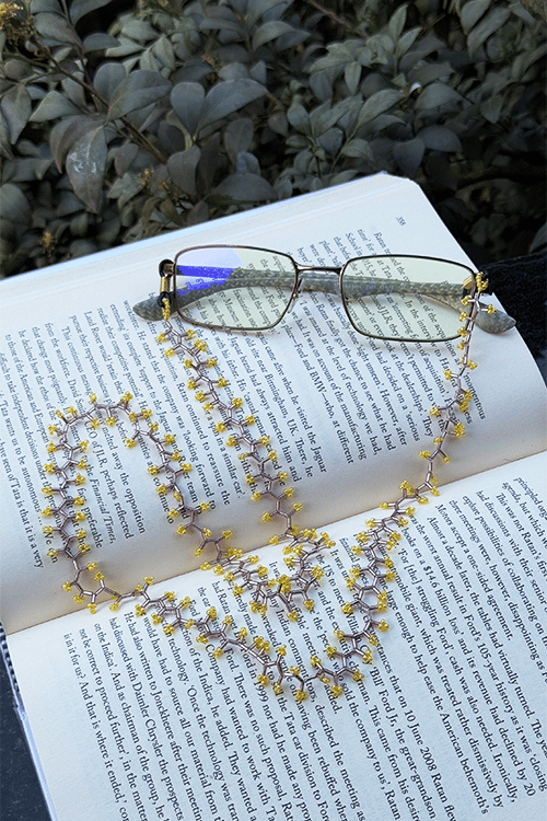 Antarang- Mystic Coral Spectacle Lanyard [Single Yellow]