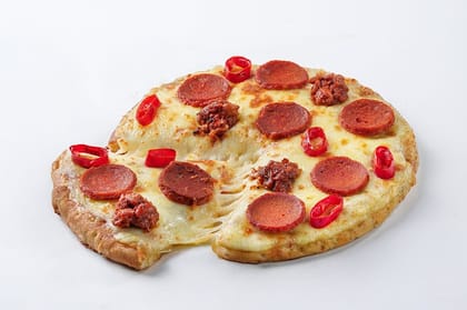 Smoky Pepperoni & Kheema Regular Pizza
