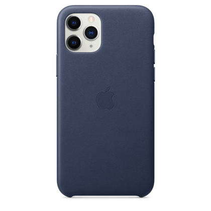 Premium Leather Cover - Midnight Blue-iPhone 11 Pro