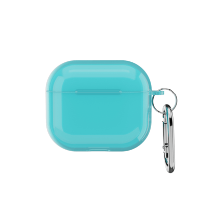 Clear Case -  AirPods Gen 3-Aqua