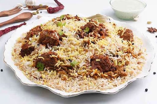 Lucknowi Mutton Dum Biryani Serves 4